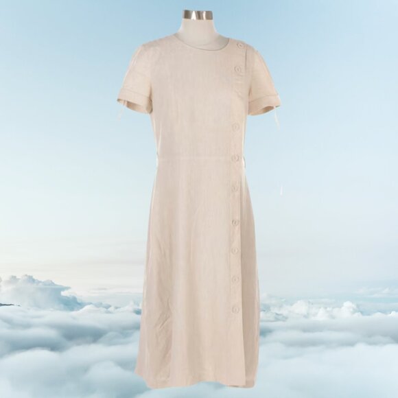 Vintage Karl Lagerfeld Linen Dress - Picture 1 of 7